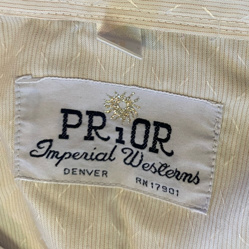 Prior Snap Button Off White With Pattern - image 6